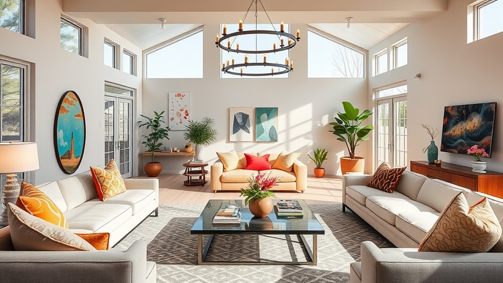 bright spaces distinctive design
