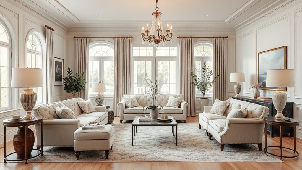 choose subtle color palettes