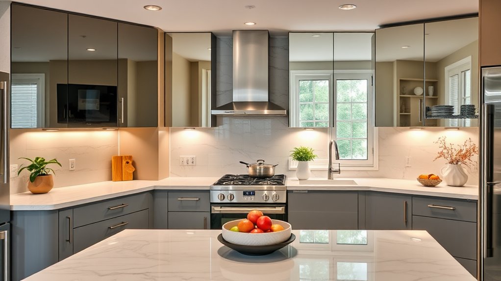colored reflective surface styles