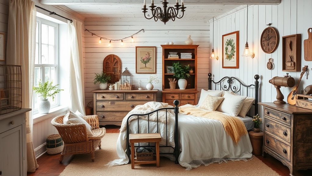 curated antique home decor