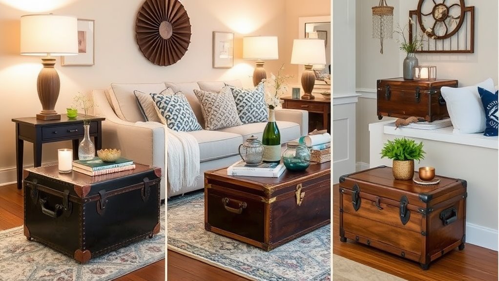 distinctive side furniture pieces