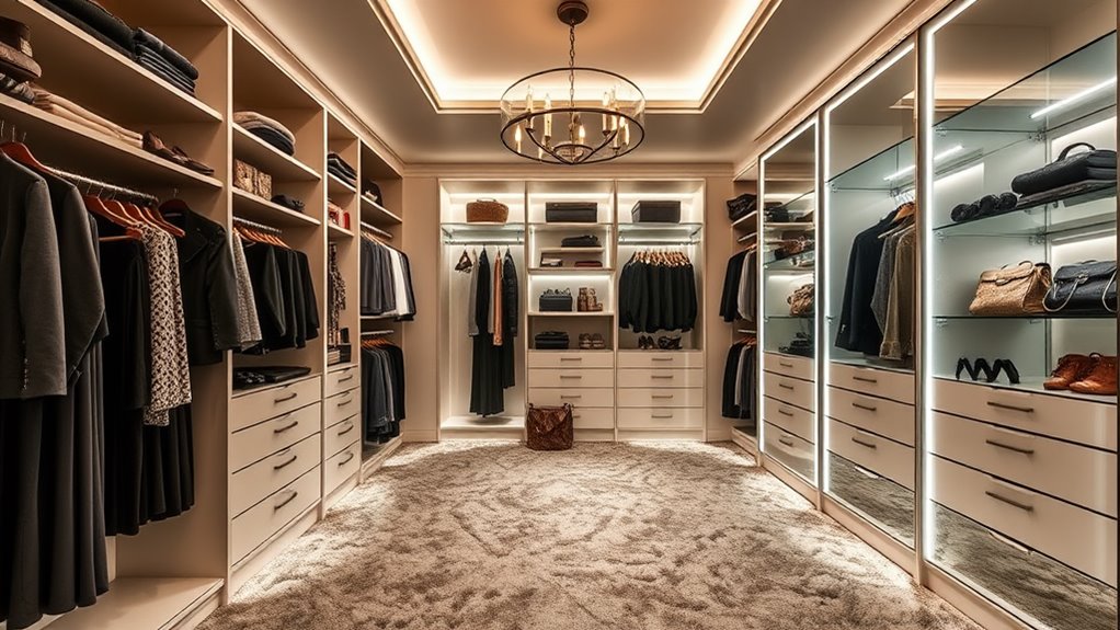 luxurious plush carpet installation