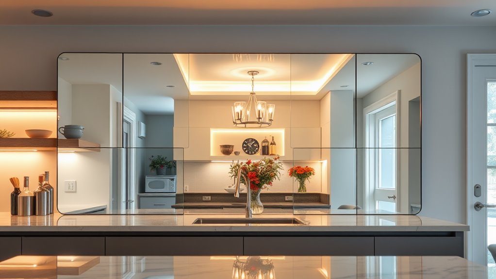 reflective lighting design integration