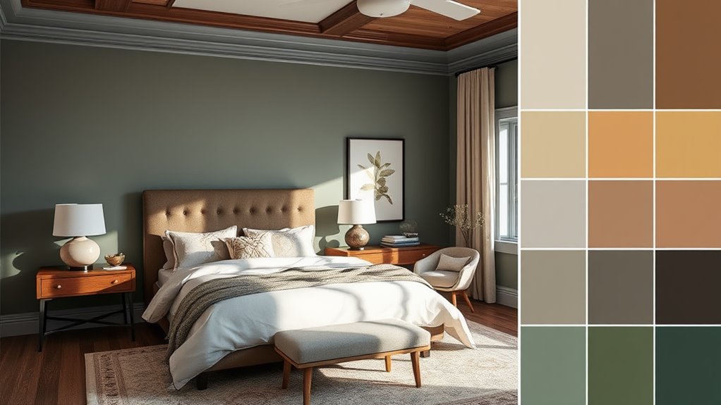 selecting a color palette