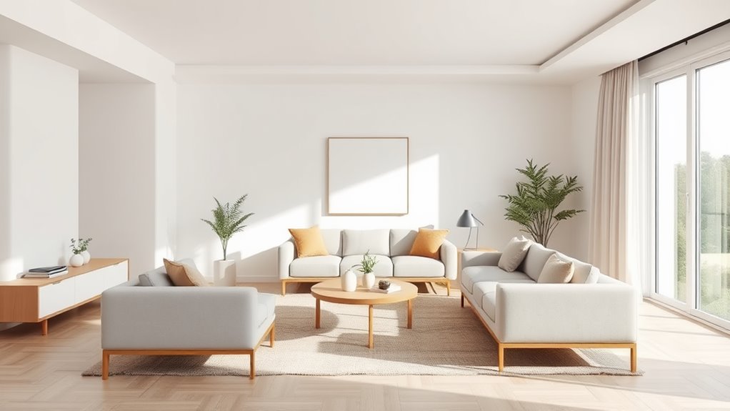 simple functional open spaces