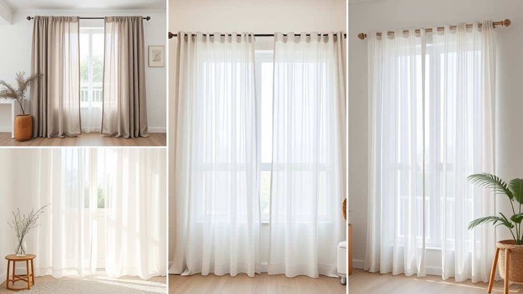 sleek contemporary window treatments