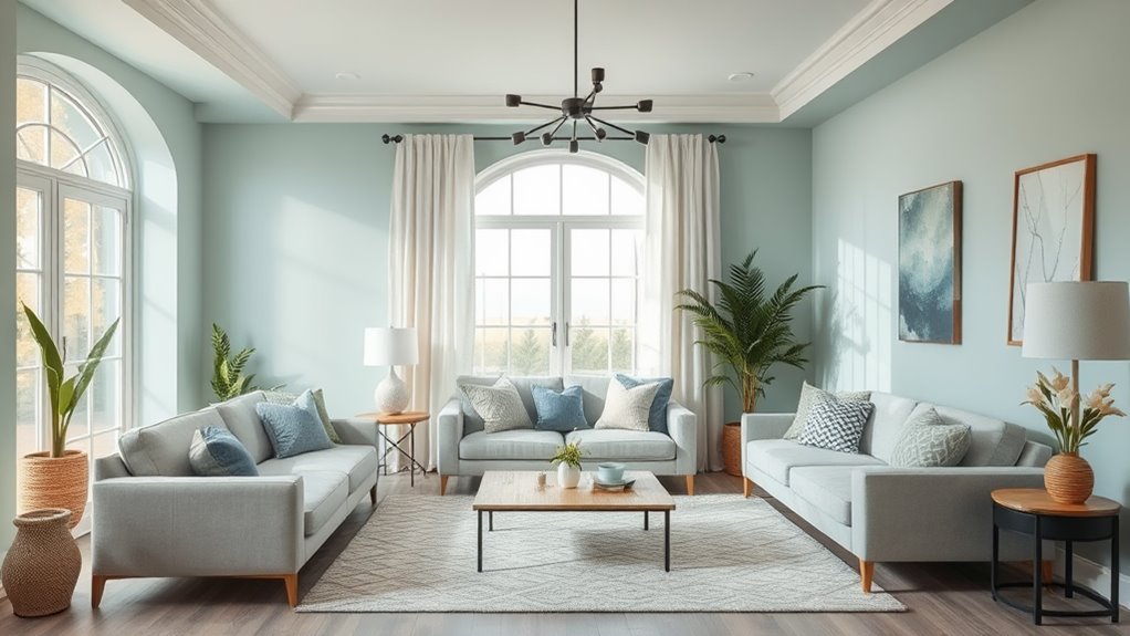 soothing color palette choices
