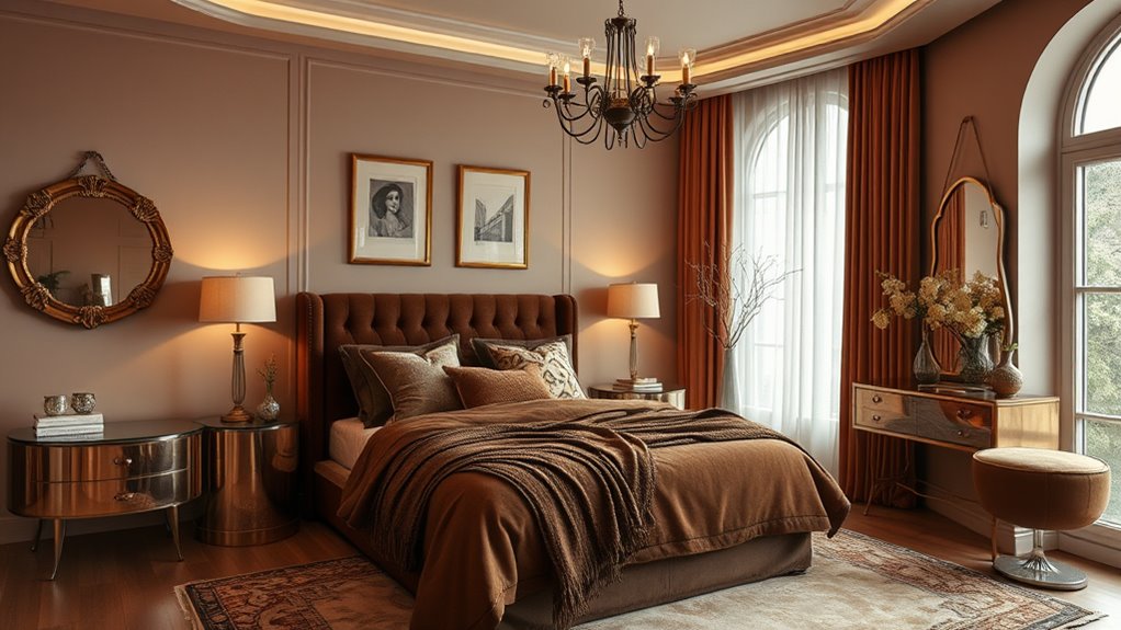 stylish cocoa fashion accents