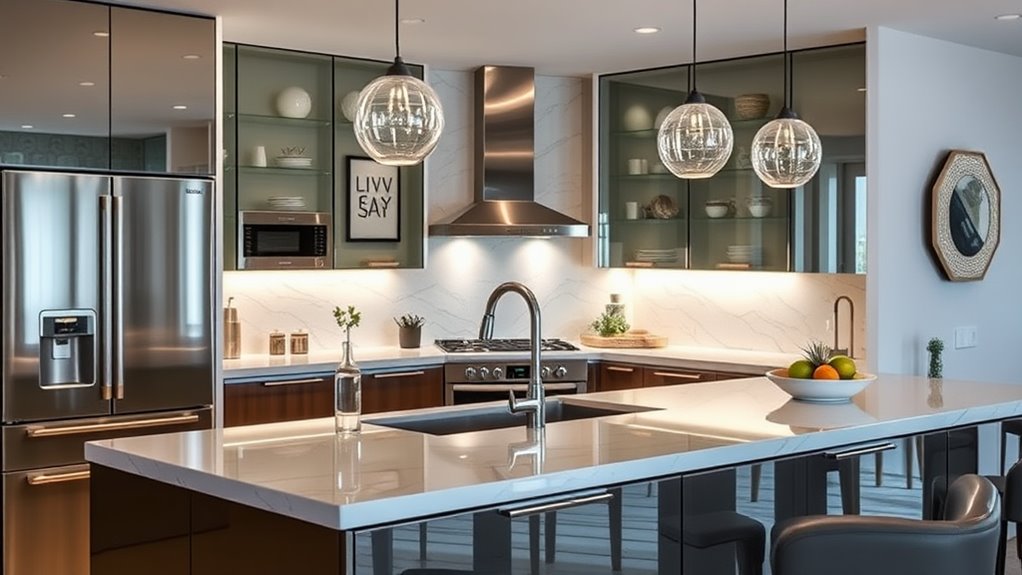 stylish frameless mirror choices