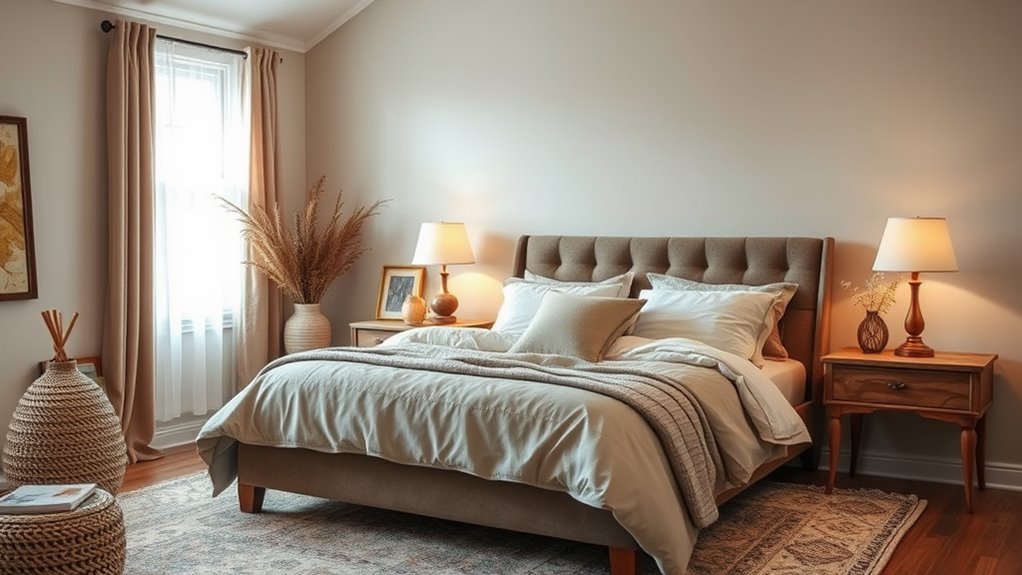 warm and inviting hues